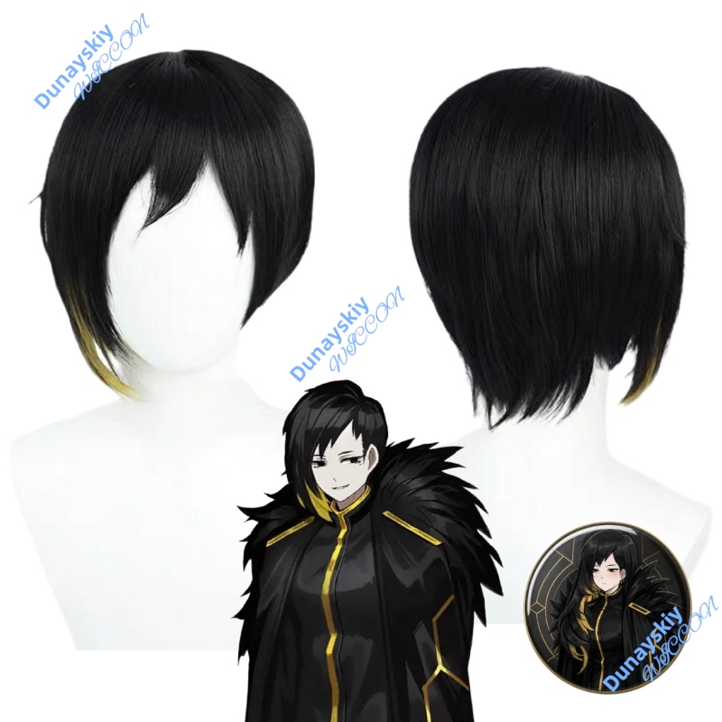 Anime Cosplay Wig Heat Resistant - Peruca de Cosplay Game Lobotomy Corporation