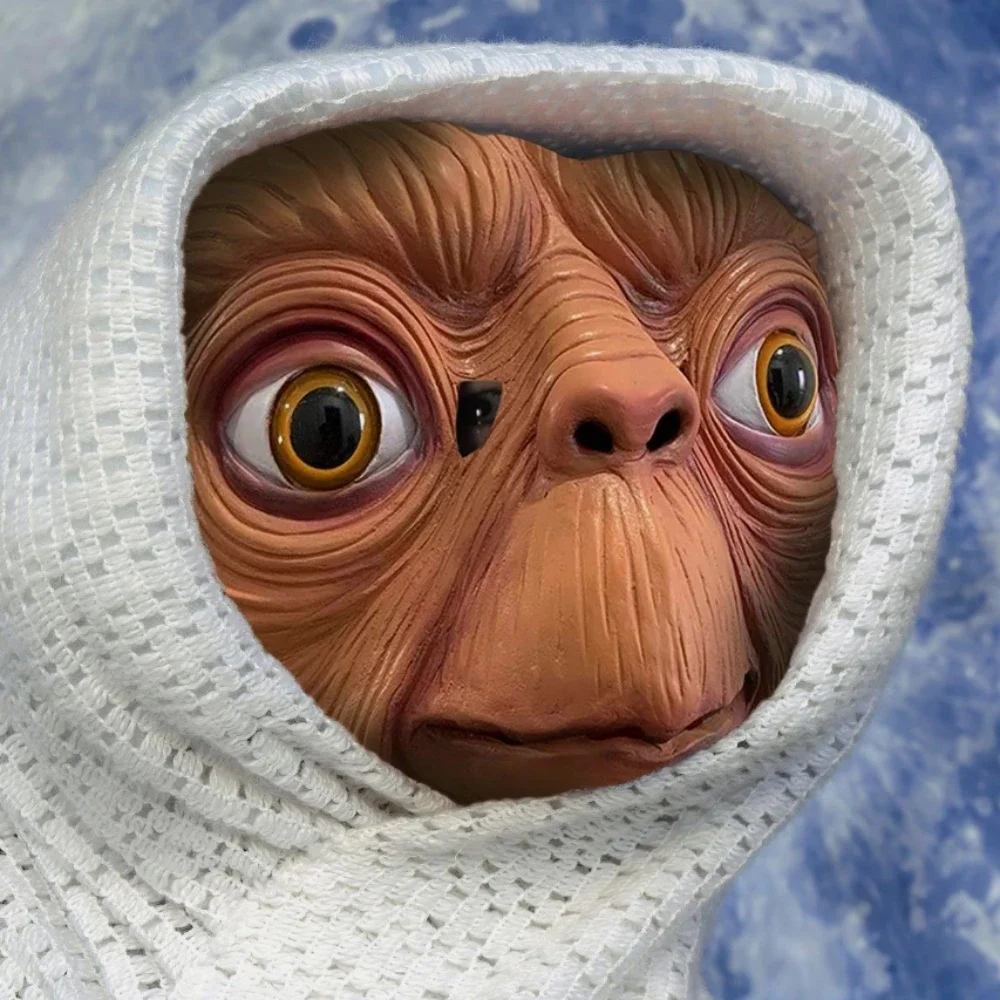 Latex Alien Mask Realistic - Máscara de látex realista do alienígena