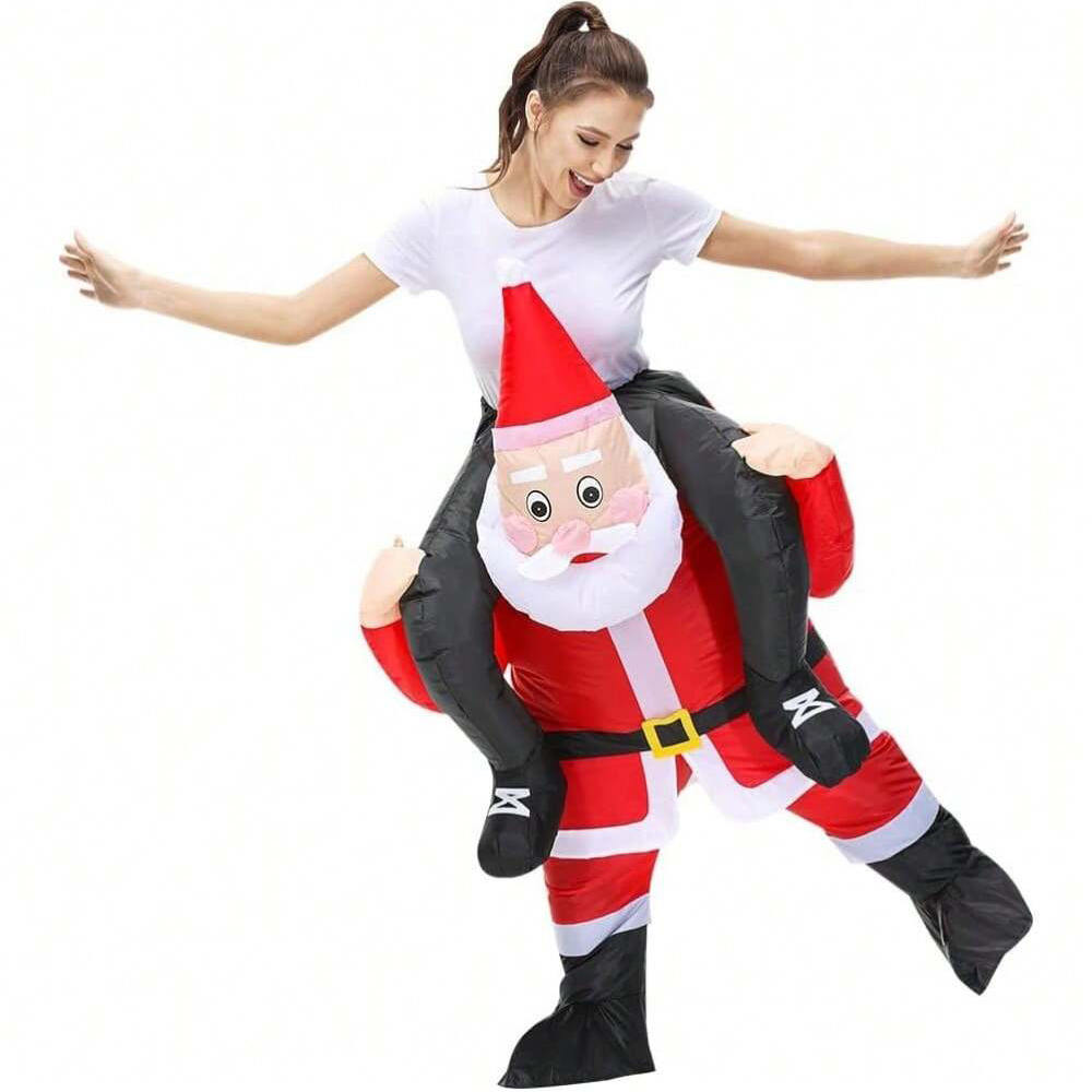 Costumes - Fantasia Inflável de Papai Noel para