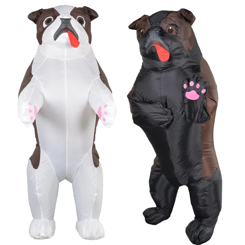 Inflatable Dinosaur Costume Adult - Traje inflável do cão para o