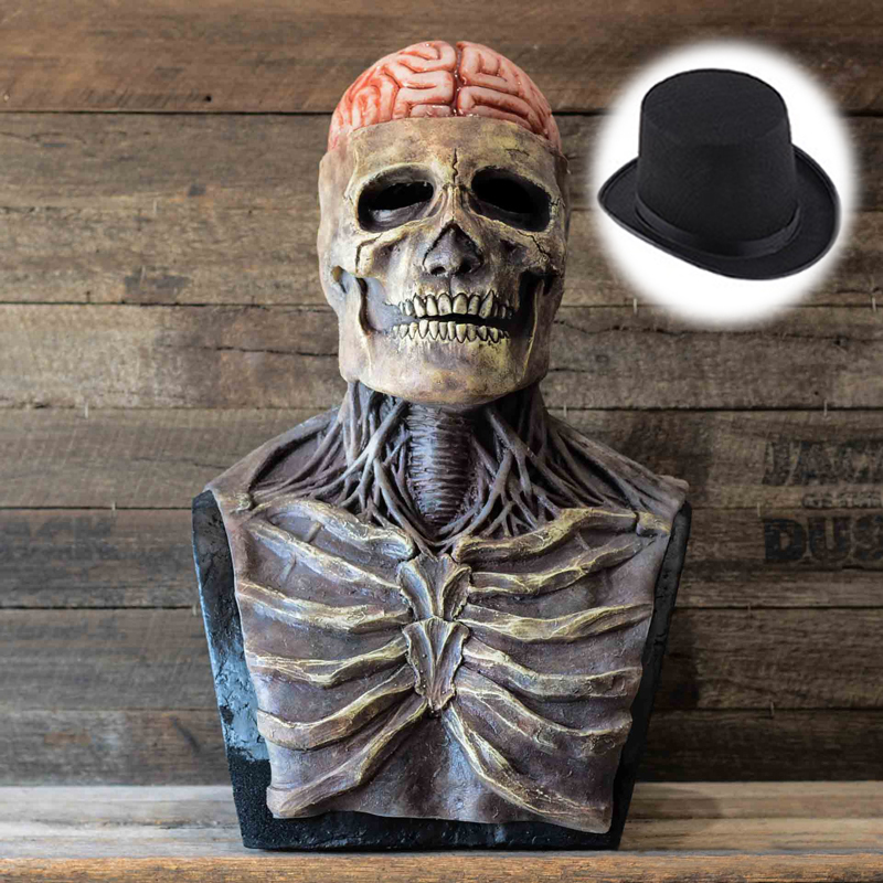 Led Purge Mask Halloween - Cérebros assustadores esqueleto máscara crânio chapelaria