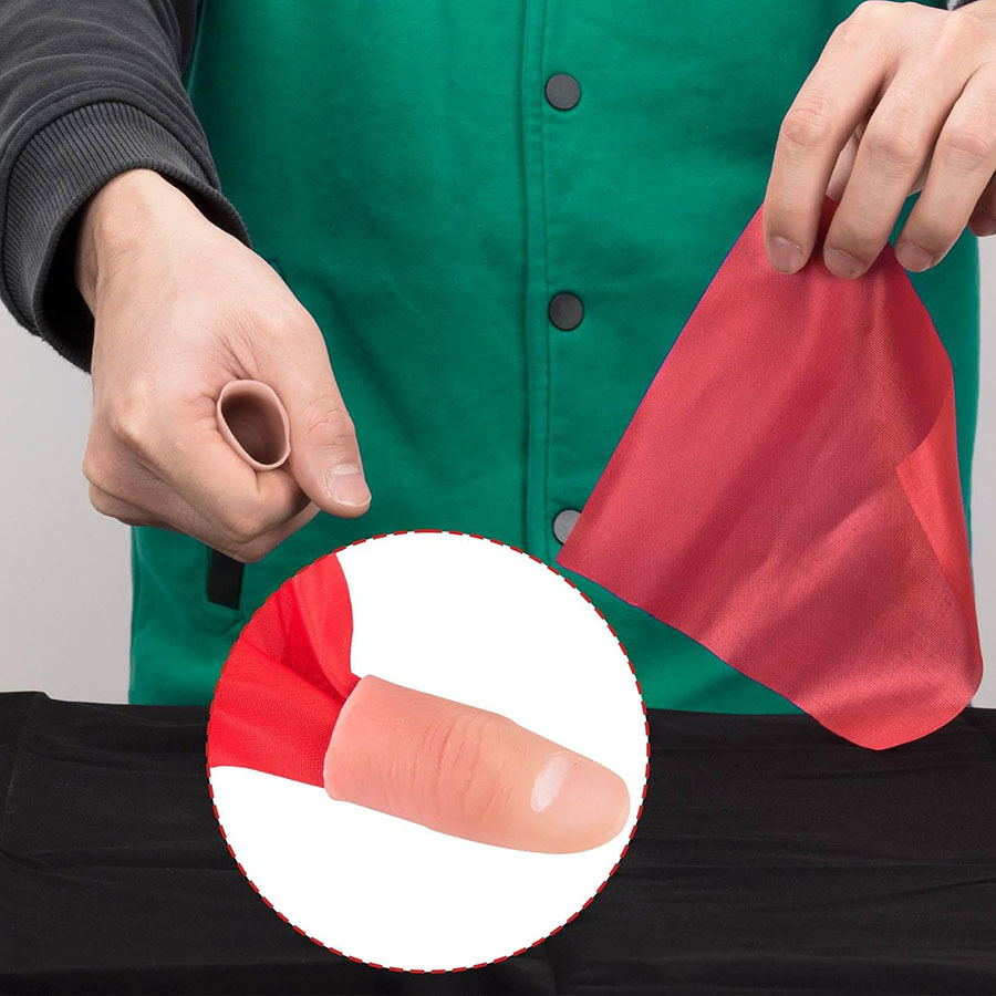 2 conjuntos de luvas mágicas p - Thumb Tip Magic Trick Set avaliação e preço