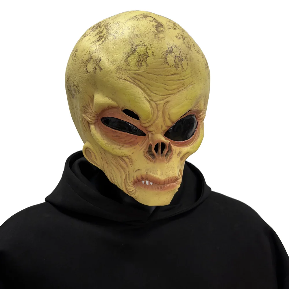 Máscara de caveira alienígena  - Latex Alien Mask Realistic avaliação e preço