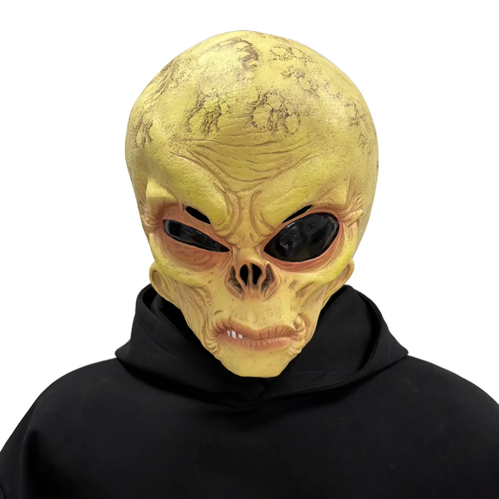 Máscara de caveira alienígena  - Latex Alien Mask Realistic avaliação e preço