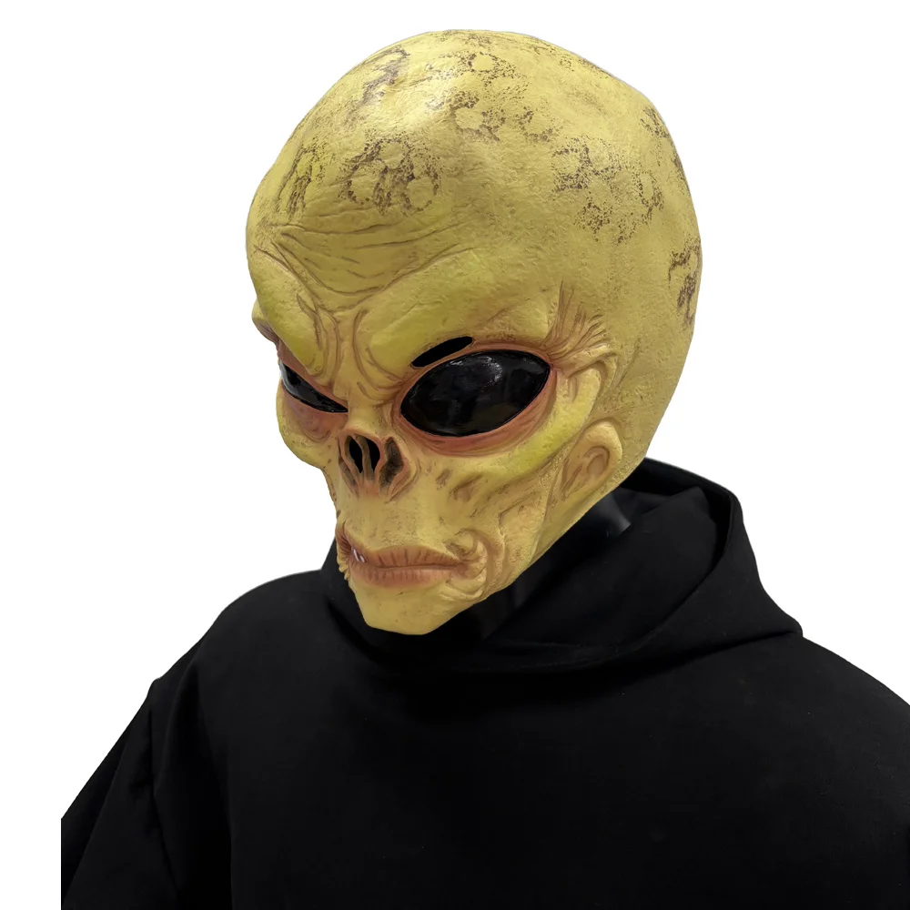 Máscara de caveira alienígena  - Latex Alien Mask Realistic avaliação e preço