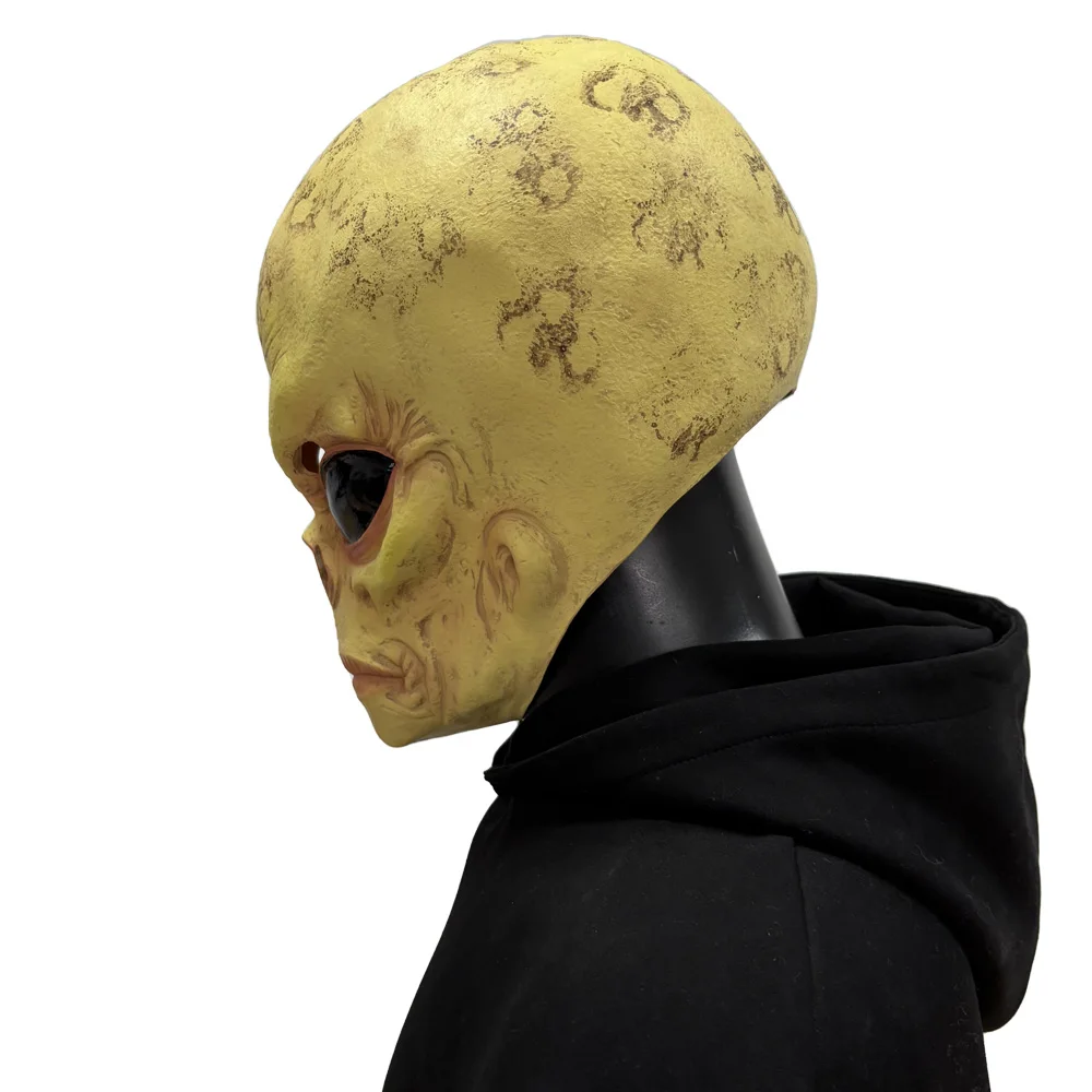 Máscara de caveira alienígena  - Latex Alien Mask Realistic avaliação e preço