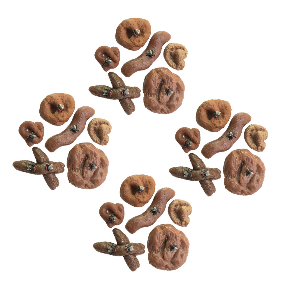 24 unidades de brinquedos de f - Fake Poop Gag Gift avaliação e preço