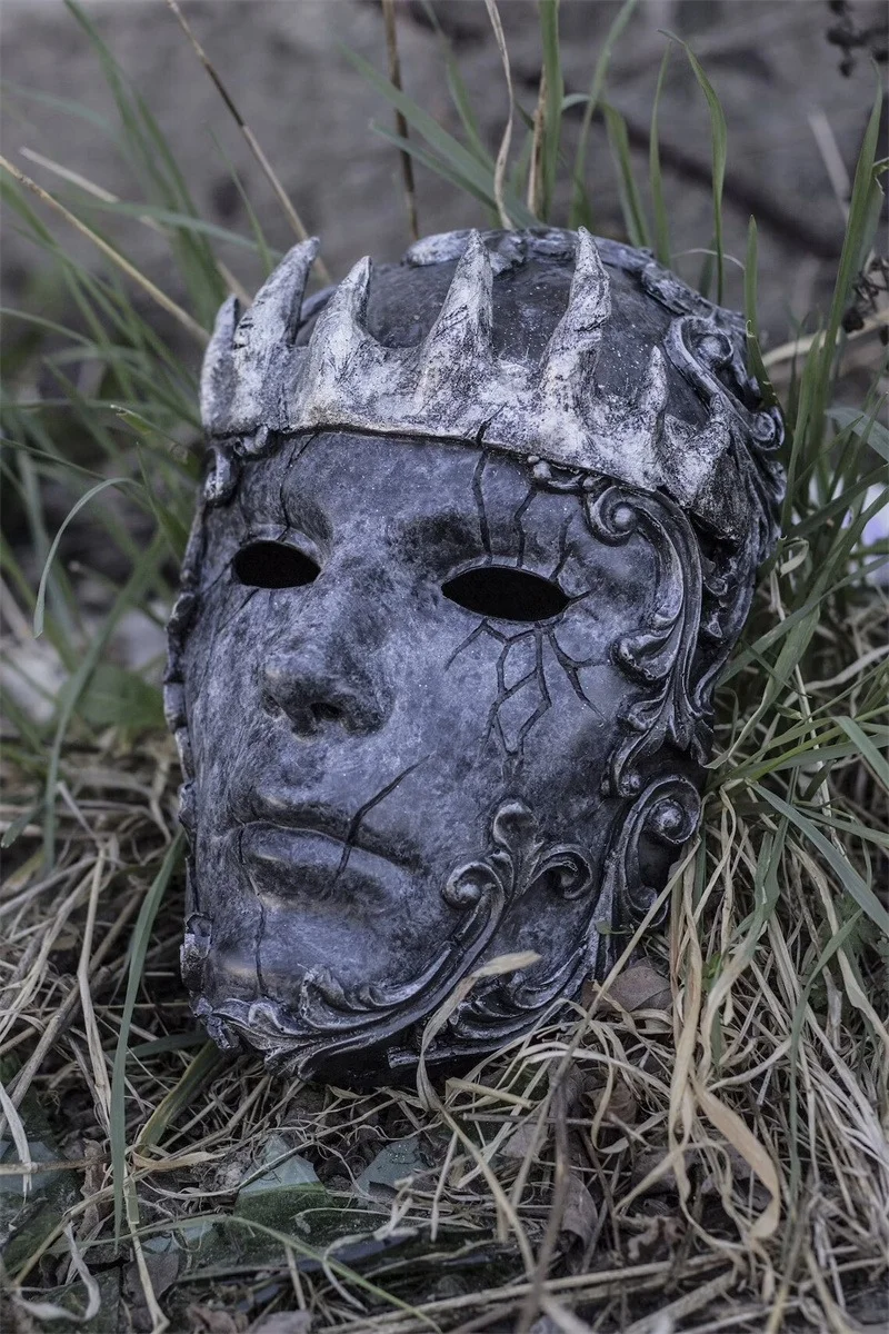Halloween abismo rei máscara w - Led Purge Mask Halloween avaliação e preço