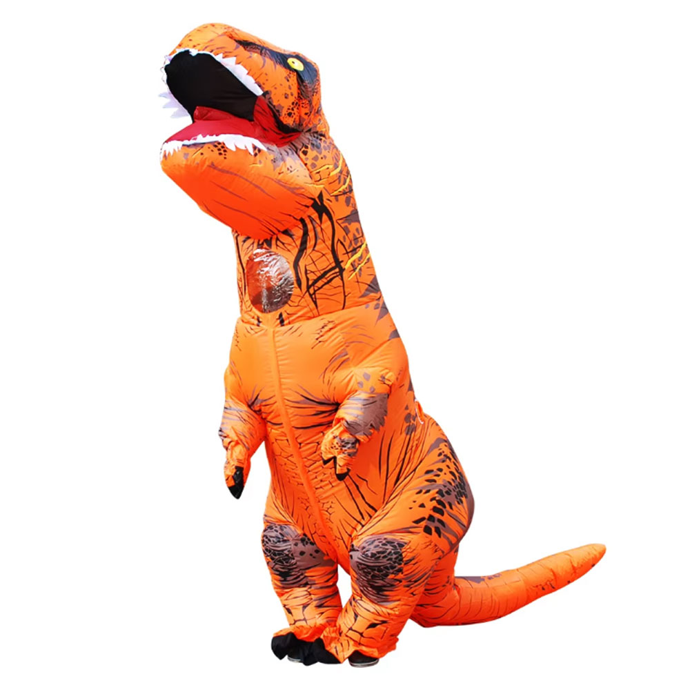 Fato de dinossauro insuflável  - Inflatable Dinosaur Costume Adult avaliação e preço