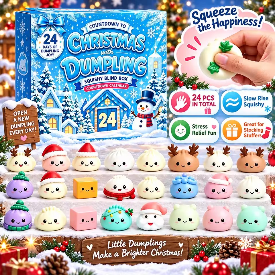 Calendário do Advento Squishy  - Novelty Gifts avaliação e preço