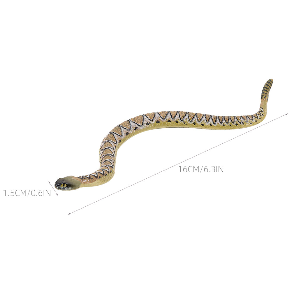 Decoração de Cobra de PVC Real - Prank Toys avaliação e preço