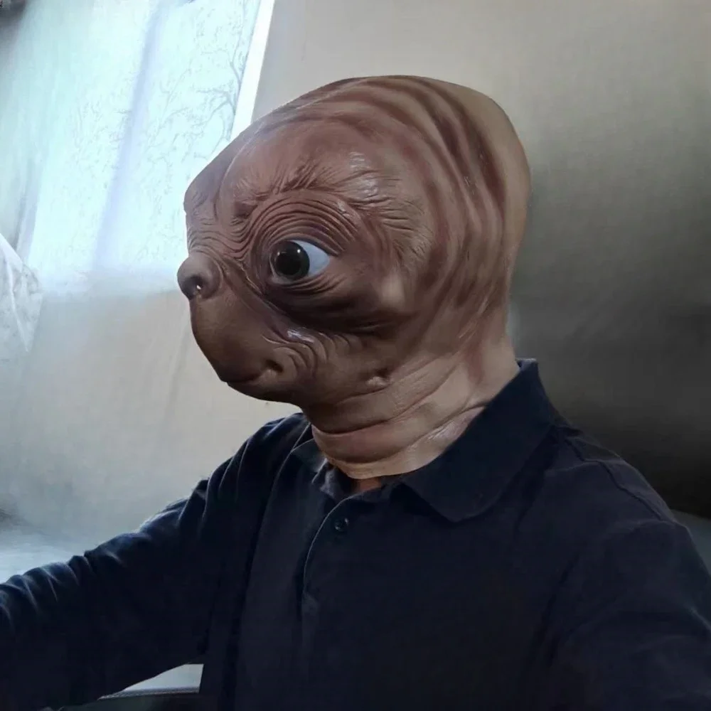 Máscara de látex realista do a - Latex Alien Mask Realistic avaliação e preço