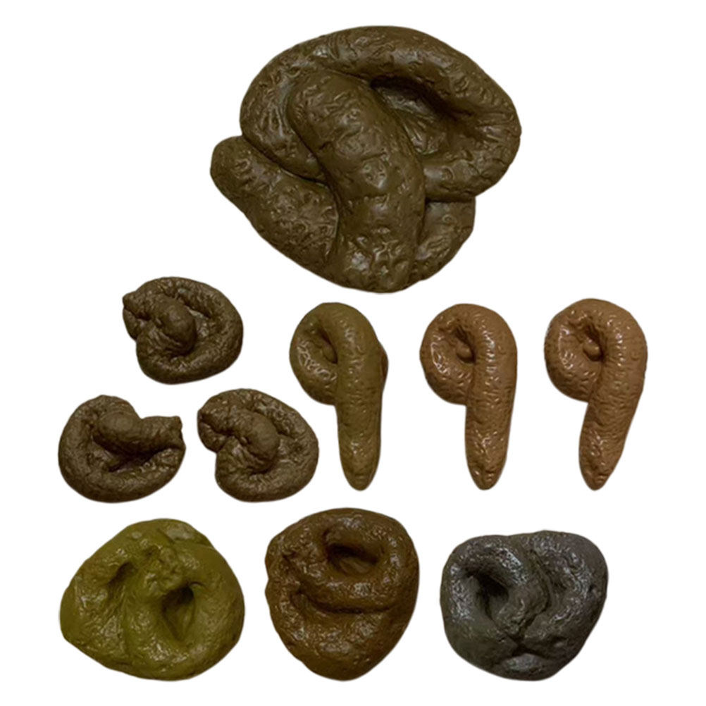 Conjunto de 10 unidades de coc - Fake Poop Gag Gift avaliação e preço
