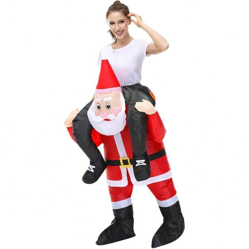 Fantasia Inflável de Papai Noe - Costumes avaliação e preço