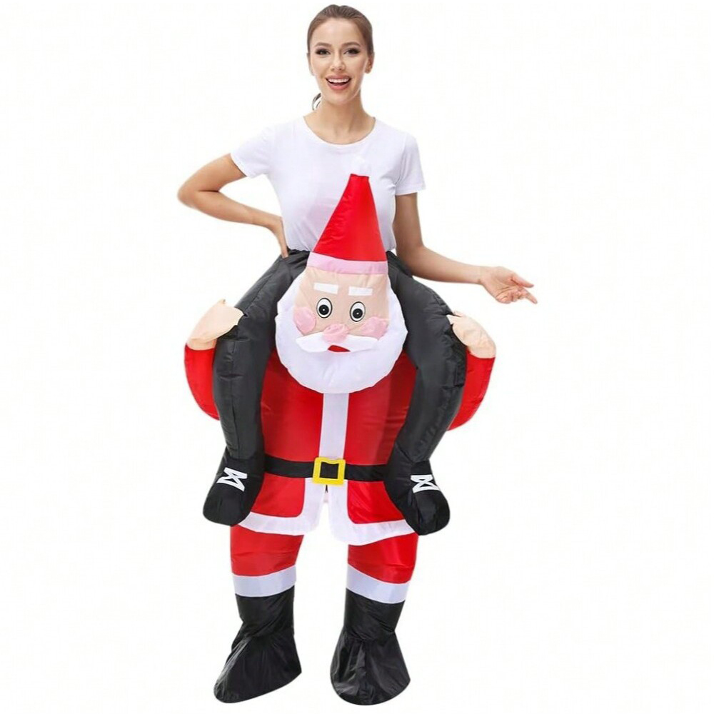 Fantasia Inflável de Papai Noe - Costumes avaliação e preço