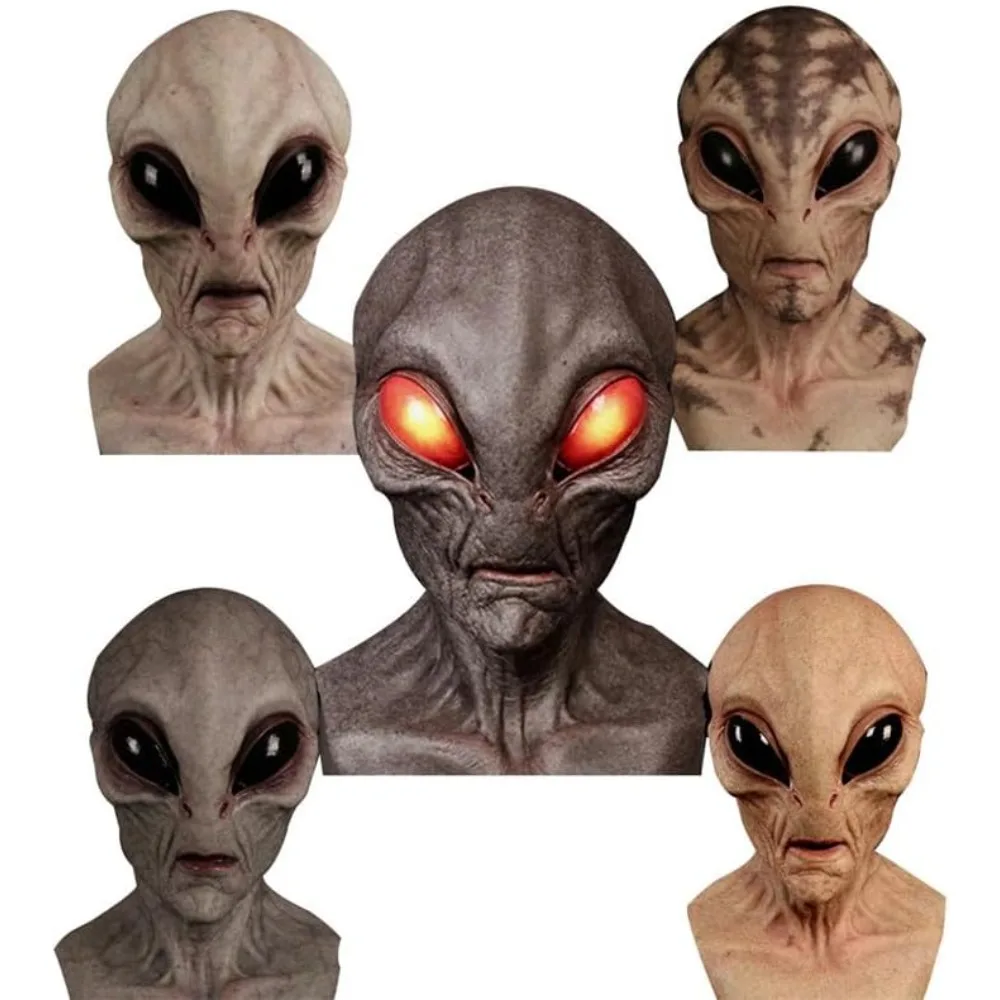 Máscara Alienígena de Hallowee - Latex Alien Mask Realistic avaliação e preço