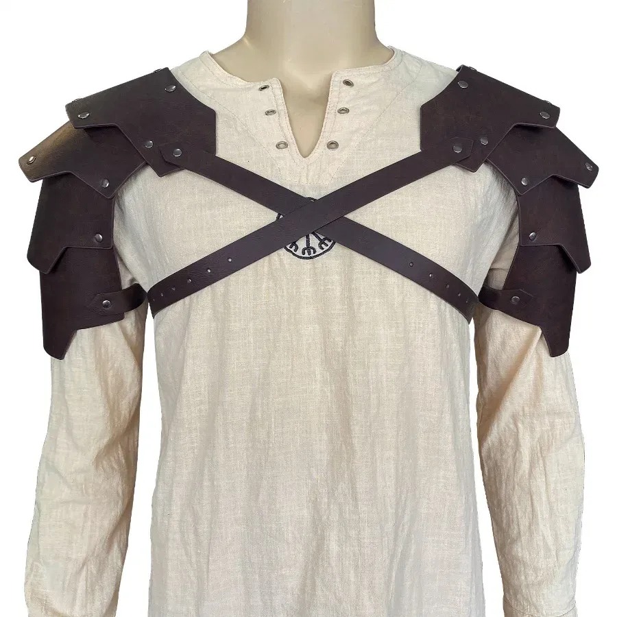 Armadura de ombro de guerreiro - Costumes avaliação e preço