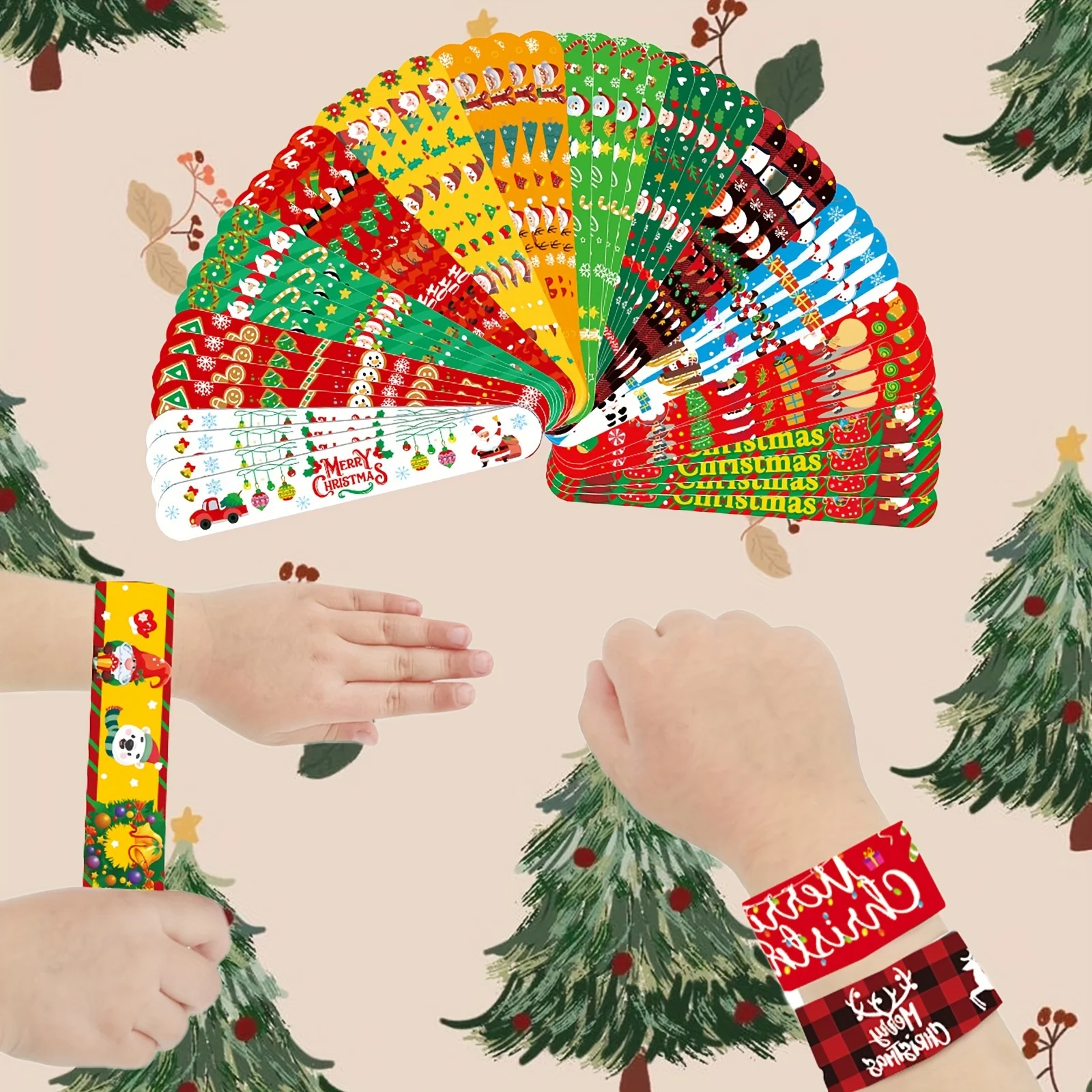 Pulseiras de Natal, lembrancin - Party Supplies avaliação e preço