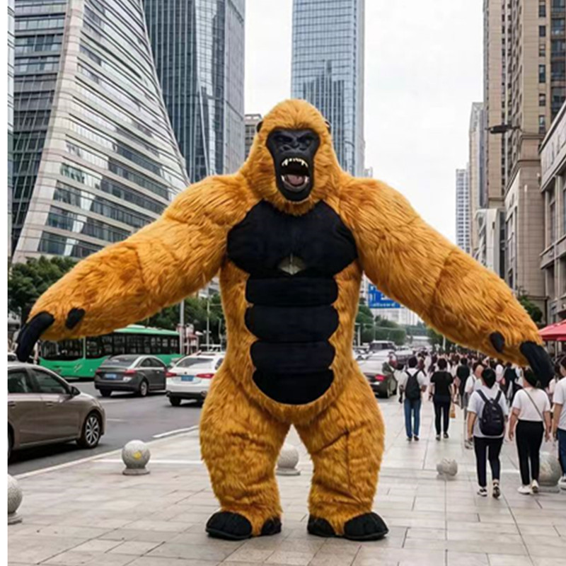 Fantasia de Mascote Inflável - - Inflatable Dinosaur Costume Adult avaliação e preço