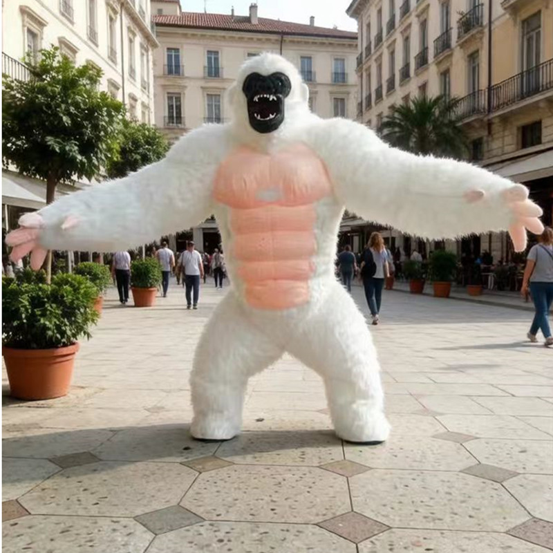 Fantasia de Mascote Inflável - - Inflatable Dinosaur Costume Adult avaliação e preço