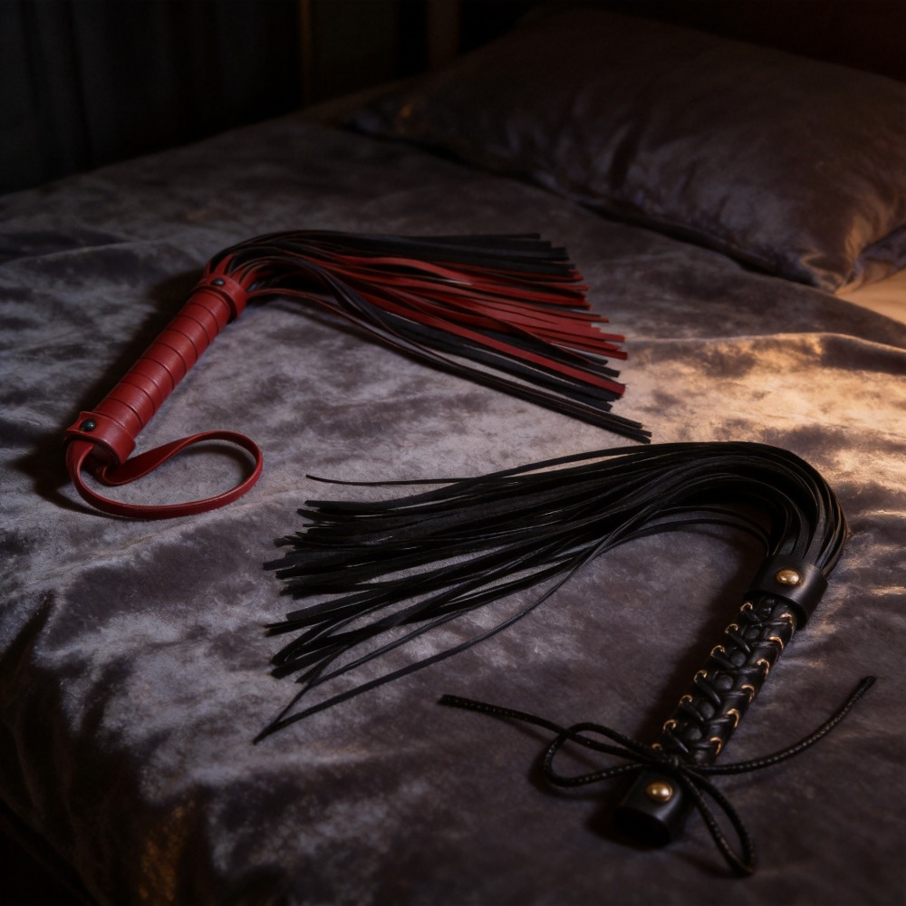 Flogger de Couro Erótico BDSM  - Party Supplies avaliação e preço